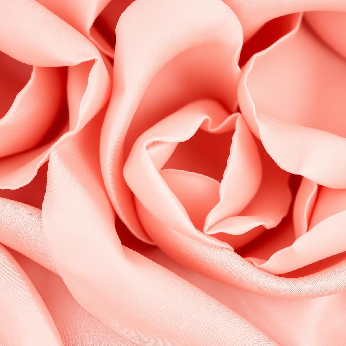 Textura de pétalos y satén rosado